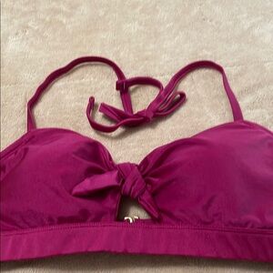 Vibrant Pink Bikini Top